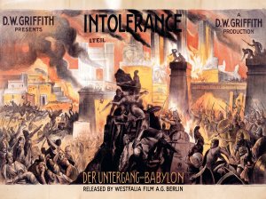 Intolerância (1916), Cinema Mudo, cinema livre