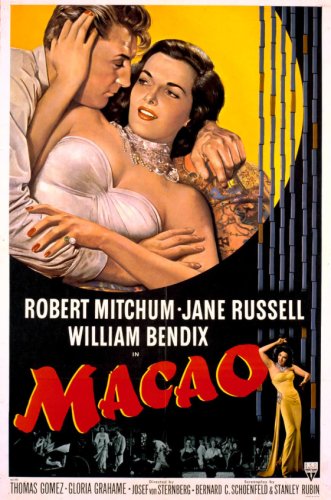 Filme Macao, 1952, Macao, online, dublado, legendado, completo, portugues, pt, br, filme Josef von Sternberg e Nicholas Ray (não creditado), Robert Mitchum e Jane Russell, Macao, assistir, pt, br, antigo, classico
