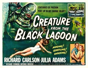 O Monstro da Lagoa Negra (1954), Terror, cinema livre